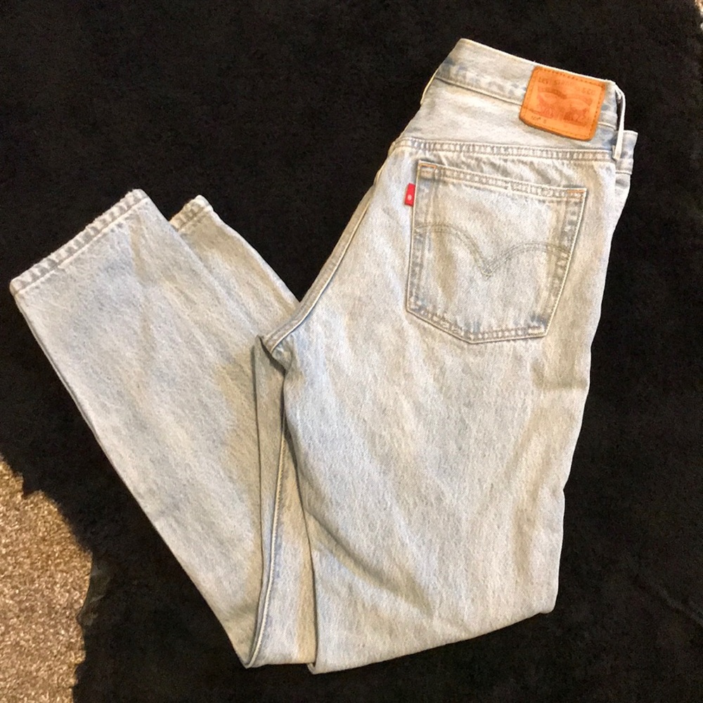 Levi’s Button-fly 501 Skinny Jeans, 28x30